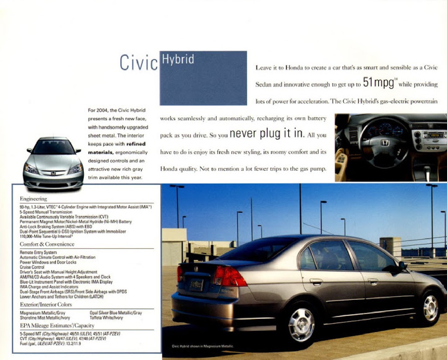 2004 Honda Brochure Page 8